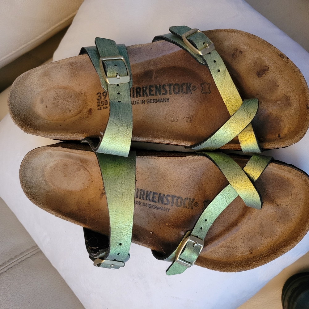 Birkenstock Green Sandals - Picture 4 of 5